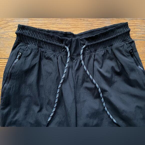 ATHLETA Black Nylon Joggers sz 0 - Picture 3 of 14